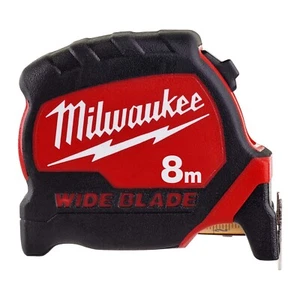 Milwaukee Premium Wide Blade Tape Measure | 8m, Metric, 4932471816 - Picture 1 of 4