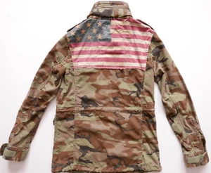 Ralph Lauren Denim & Supply | Camo Jacket with American Flag | Women's XS - Picture 1 of 4