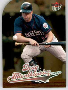 2004 Fleer Ultra Gold Medallion Die Cut Doug Mientkiewicz Foil Refractor Twins - Picture 1 of 2