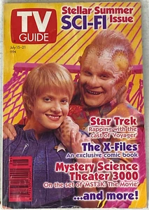 TV GUIDE - July 15-21, 1995 - Stellar Summer SCI-FI Issue (X-Files comic) - Foto 1 di 2