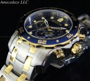 NUEVO Reloj Invicta Hombres Pro Diver Scuba VD53 Cronógrafo Acero Inoxidable ESFERA AZUL - Imagen 1 de 9