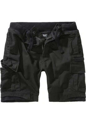Pantalones Cortos Brandit Para Hombre Bermudas Algodón Resistente Packham De Colección Negros Foto 1 de 4