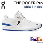 On THE ROGER Pro White  Indigo Men's Tennis Shoes Roger Federer 48.98721 NEW!