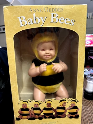 Muñeca Anne Geddes Baby Bees 15" 1998 Sonriendo con Dientes Nº 526511 Foto 1 de 4