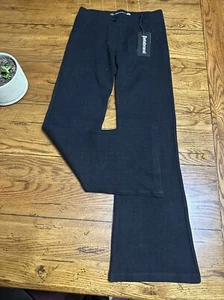 Betabrand Womens Dress Pant Wide Leg Stretch Pull On Mid Rise Black Size S J22 - Picture 1 of 10