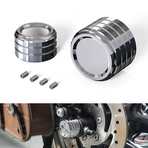 NICECNC Rear Axle Nut Covers Bolt for Harley Sportster 883 Low XL883L 2005-2022 - Picture 1 of 9