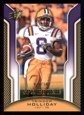 2010 SPx #224 Trindon Holliday RC /599 - Image 1 of 2