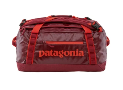 Used twice! Rare AUTHENTIC Patagonia black hole duffel 40L Roamer Red - Image 1 of 4