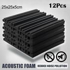 Efficient Noise Reduction Solution 12Pc Acoustic Foam Insulation Panels