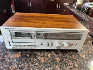 RARE VINTAGE MCS Stereo Cassette Deck 3542 Component Audio READ - Picture 1 of 4