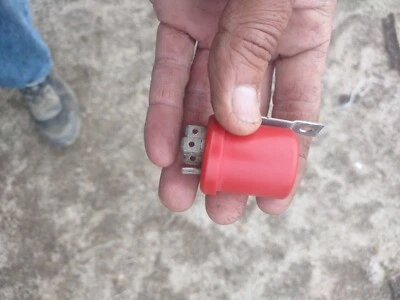 Relé ventilador Jaguar XJ6 y XJS GENUINO LUCAS rojo relé redondo usado  Foto 1 de 4