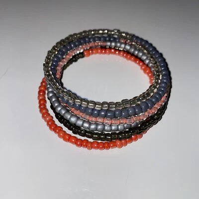Buntes mehrreihiges Armband - Bild 1 von 3