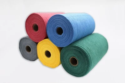 DW Microfasertücher Mikrofasertücher auf Rolle 30x30 cm 75 Stück/Abrisse - Bild 1 von 4