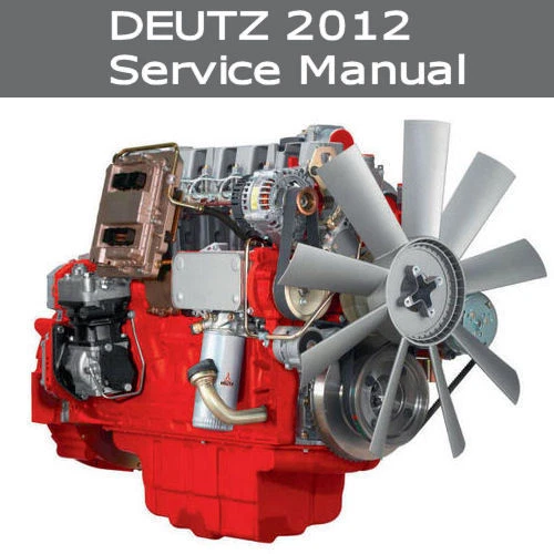 Deutz 2012 Service Manual Bf4m2012 C  Bf6m2012 C Engine Repair PDF Computer CD - Image 1 of 1