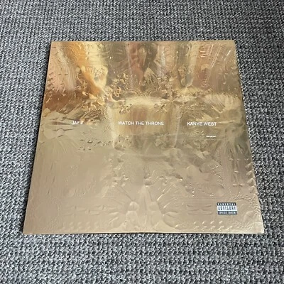 Jay Z & Kanye West – Watch The Throne Vinyl Record SEALED 2xLP PICTURE DISC 2012 - Image 1 of 4