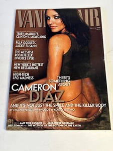 VANITY FAIR Magazine CAMERON DIAZ Cover VINTAGE Jan 2000 SEXY RARE DARK HAIR A++ - Bild 1 von 2