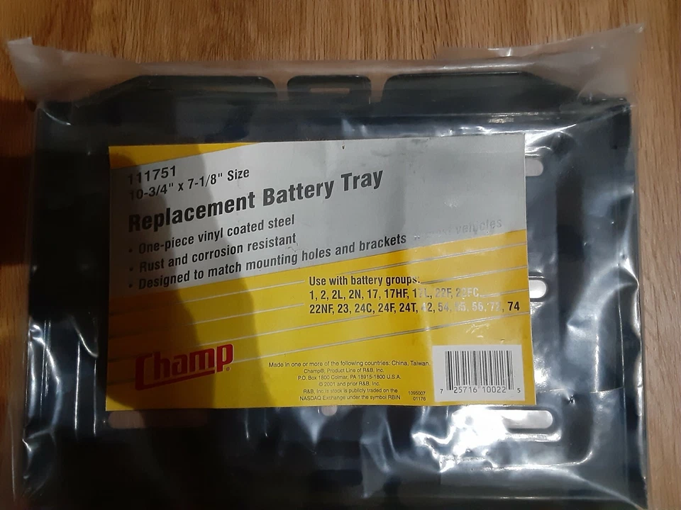 Champ 111751 Replacement Battery Tray - Imagem 1 de 1