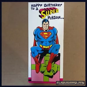 Superman Super Person - Vintage Grußkarte - 1978 - Bild 1 von 4