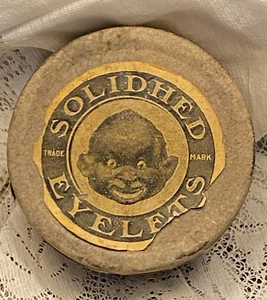 1900-1920 SOLIDHED EYELETS Scarcer HAWKES-JACKSON COMPANY NY Label, w/Contents - Picture 1 of 5