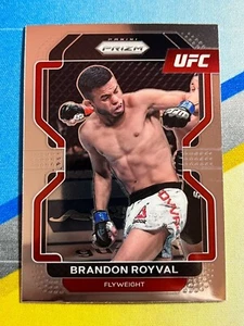 2022 Panini UFC Prizm BRANDON ROYVAL Vertical Base #149 - Picture 1 of 2