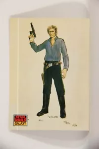 Star Wars Galaxy 1993 Topps Trading Card #30 Han Solo Artwork ENG L013501 - Picture 1 of 2
