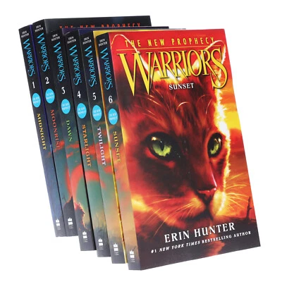 Warrior Cats: Series 2 The New Prophecy 6 Books Collection Set - Ages 8-12 - PB