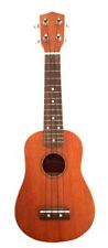 Ukulele Woodstock Model No. PKU21WN Wood Brown 4 Strings #175
