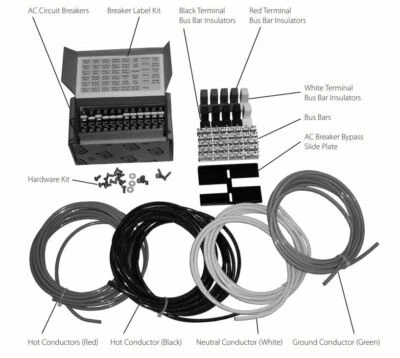 OutBack Power FW-IOB-Q-120/240VAC entrada-salida-bypass Foto 1 de 4
