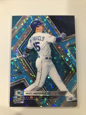 2019 PANINI CHRONICLES SPECTRA WHIT MERRIFIELD PRIZM Royals /99 - Image 1 of 2