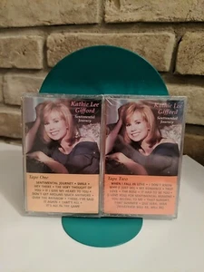 Set of 2 Kathie Lee Gifford Sentimental Journey Cassettes Heartland Music - Picture 1 of 2