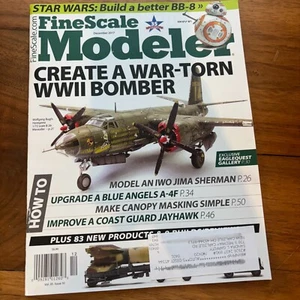 FINE SCALE MODELER MAGAZINE Dec 2017 - War Torn WWII Bomber - Imagen 1 de 2
