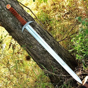 Custom Handmade Carbon Steel Fixed Blade Tactical Sword| Hunting Sword Camping 9 - Picture 1 of 5
