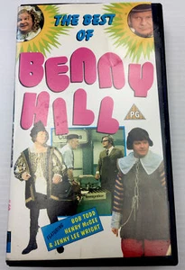 The Best Of Benny Hill VHS Video Cassette Tape PAL PG 1974 - Picture 1 of 5