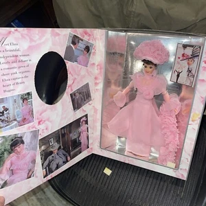 Barbie as Eliza Doolittle in My Fair Lady Pink Organza Gown 1995 Mattel #15501 - Picture 1 of 3
