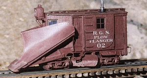 Durango Press HOn3 Kit DP-42 Rio Grande Southern Plow Flanger #02 1:87 NEW Kit! - Picture 1 of 2