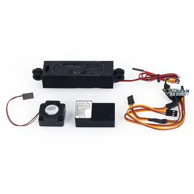 Mini Sound System for 1/14 1/12 RC Hydraulic Excavator Radio Control Digger Part - Image 1 of 4