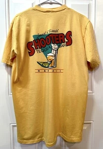 Crazy Shirts Shooters Tequila Bar Hawaii T-Shirt XL gelb Tee Made in USA - Bild 1 von 5