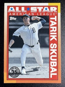 2025 TOPPS SERIES 2 TARIK SKUBAL 1990 TOPPS ALL STAR DETROIT TIGERS - Picture 1 of 1