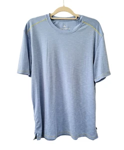 Tommy Bahama Paradise Around T-Shirt Men's XL Bright Blue Short Sleeve Lycocell - Picture 1 of 4