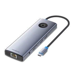 Ten-in-one multi-function typec docking station Gigabit Ethernet port 4k60 - Picture 1 of 7