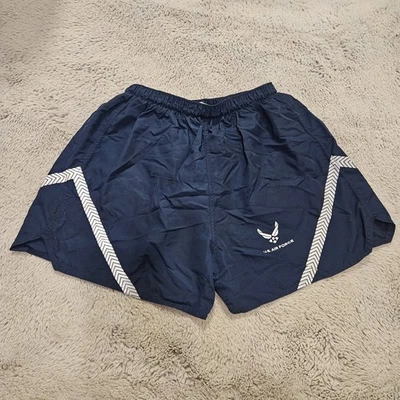 Small S US Air Force Athletic Shorts Adult Blue PT Bootcamp Liner USAF PTU - Image 1 of 4