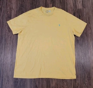 Polo Ralph Lauren Big & Tall Short Sleeve T Shirt Easter Yellow Size 2XLT - Picture 1 of 9
