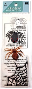 Pegatinas 3D Spiders Web Corner Halloween Spooky Jolee's By You 2009 - Imagen 1 de 3