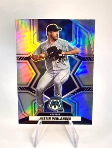2025 Panini Mosaic Baseball Silver Refractor Prizm Justin Verlander No.179 - Picture 1 of 2