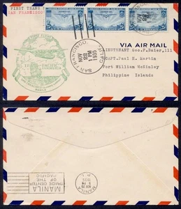 USA/PHILIPINES NOV 22 1935 FFC & FDC - Picture 1 of 1