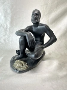 Alexander Takacs Studio Australia Signed Figure Figurine Pottery Aboriginal - Picture 1 of 4
