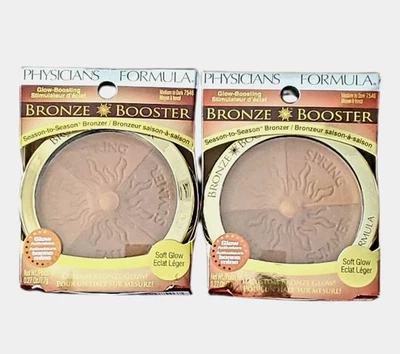 Lot of 2 Physicians Formula Bronze Booster Medium to Dark 7546 Soft Glow New - Image 1 of 3