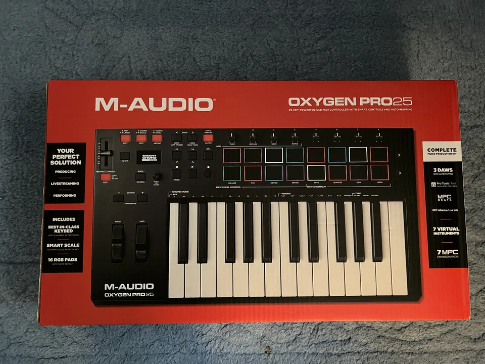 M-Audio Oxygen Pro 25 USB MIDI Keyboard Controller - Image 1 of 1