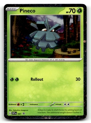 Pineco - 061 Holo Promo SV: Scarlet & Violet Promo Cards LP - Image 1 of 2