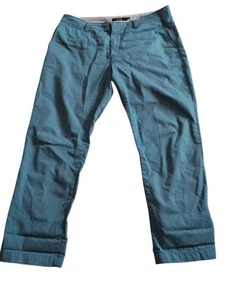 #0043 POLO RALPH LAUREN DAMEN FREIZEIT ARBEIT BÜRO CHINO HOSE BLAU GR. 14 - Bild 1 von 6